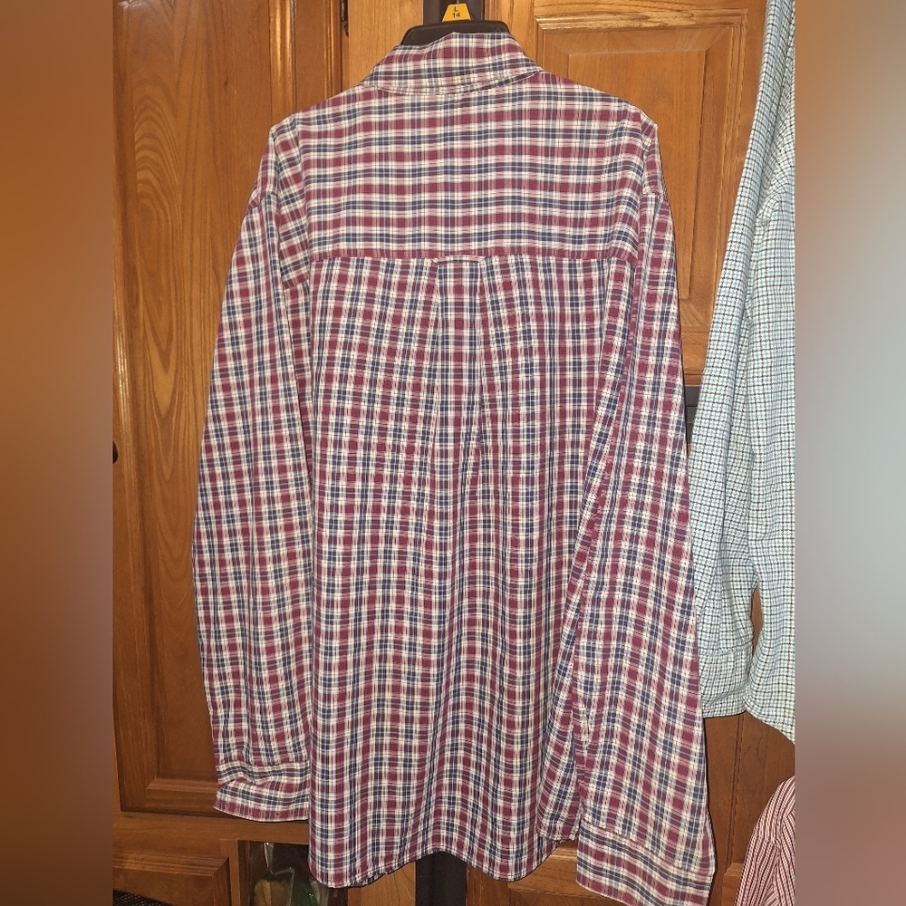 Chaps Easy Care Long Sleeve Button-Down Shirts (3… - image 7